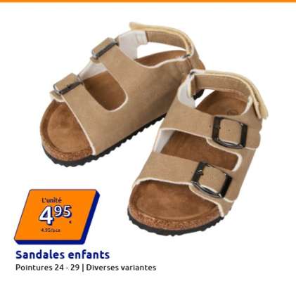 Sandales enfants