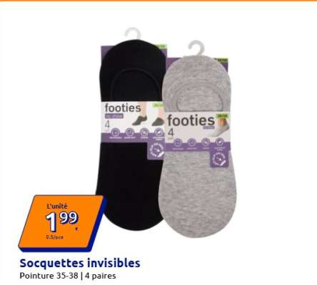 Socquettes invisibles