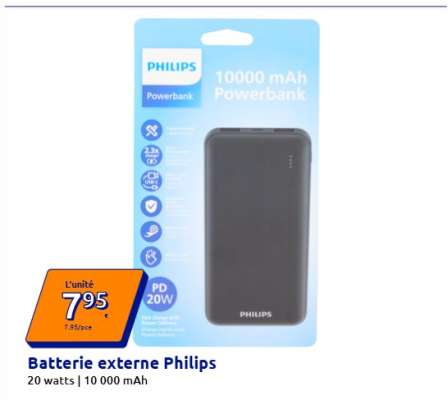 Batterie externe Philips