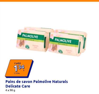 Pains de savon Palmolive Naturals Delicate Care