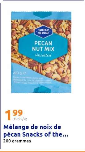 Mélange de noix de pécan Snacks of the...