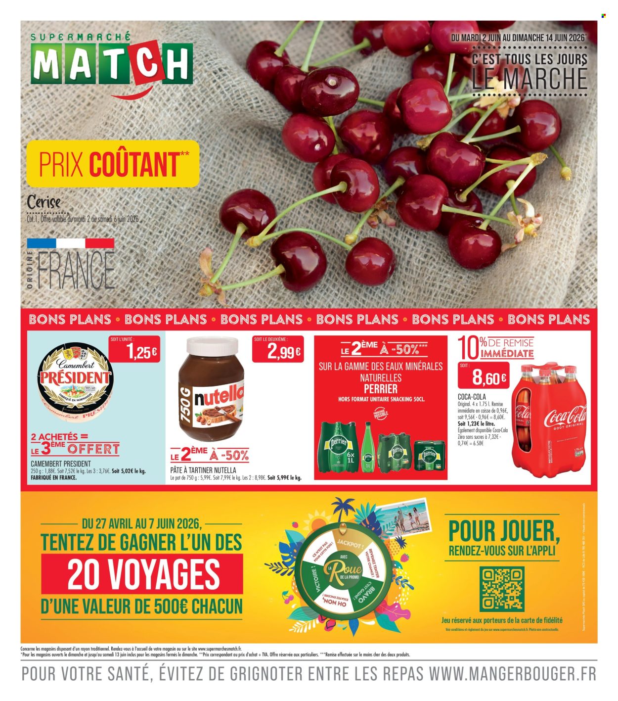 Catalogue Supermarché Match - 02/06/2026 - 14/06/2026. Page 1