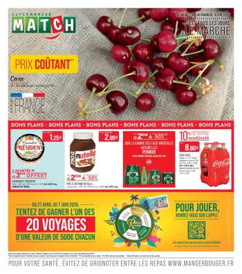 Catalogue Supermarché Match - 02/06/2026 - 14/06/2026.