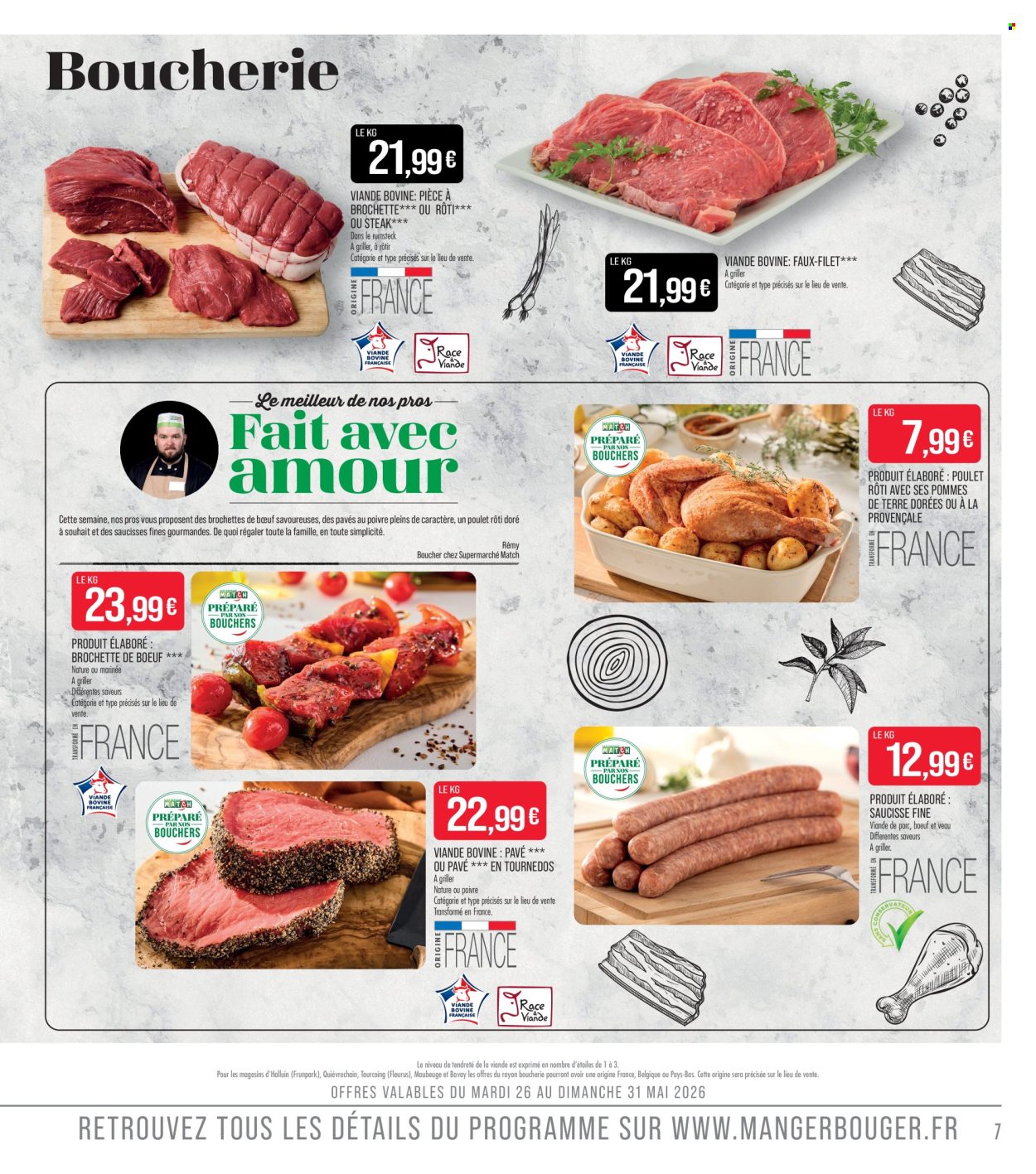 Catalogue Supermarché Match - 26/05/2026 - 07/06/2026. Page 7