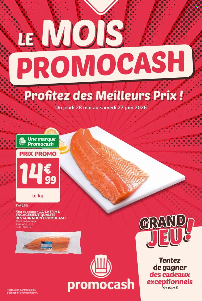 Catalogue Promocash - 28/05/2026 - 27/06/2026.