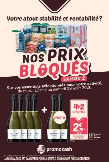 Catalogue Promocash - 12/05/2026 - 29/08/2026.