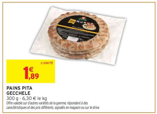 PAINS PITA GECCHELE