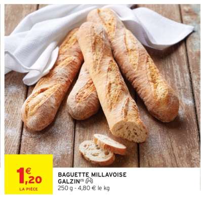 BAGUETTE MILLAVOISE GALZIN