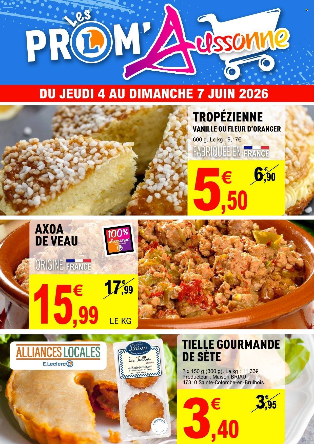 Catalogue E.Leclerc - 04/06/2026 - 07/06/2026. Page 1