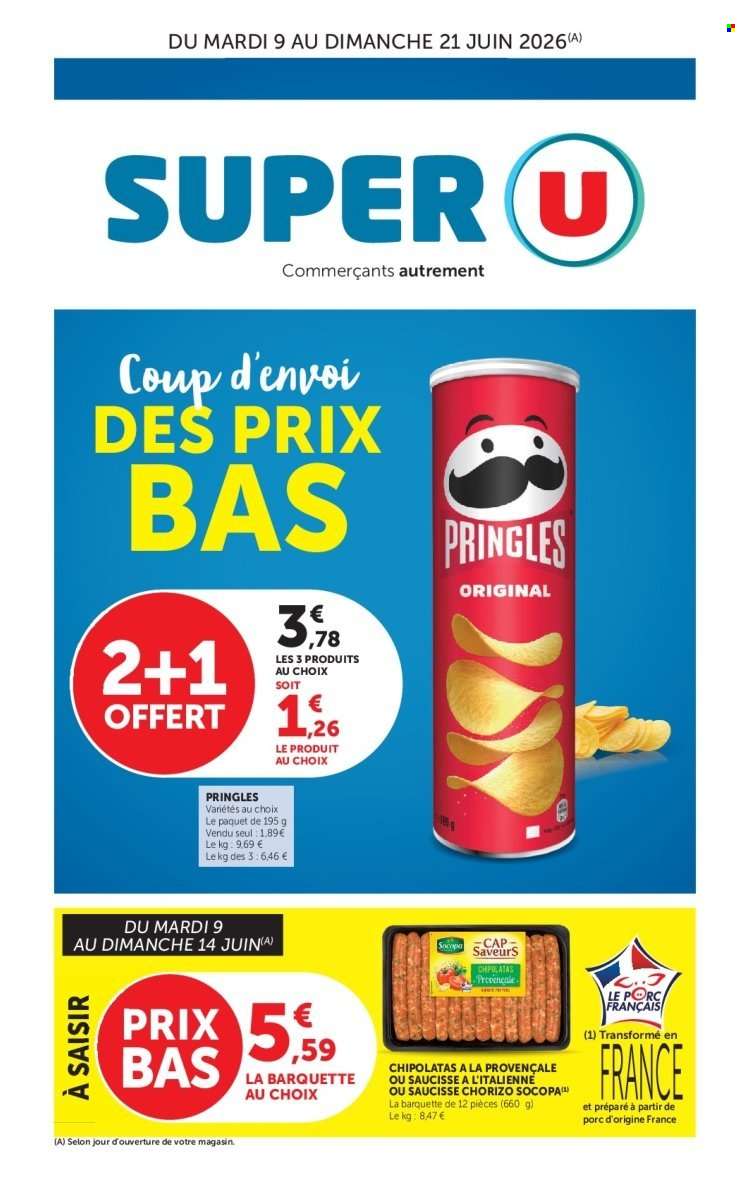 Catalogue SUPER U - 09/06/2026 - 21/06/2026.