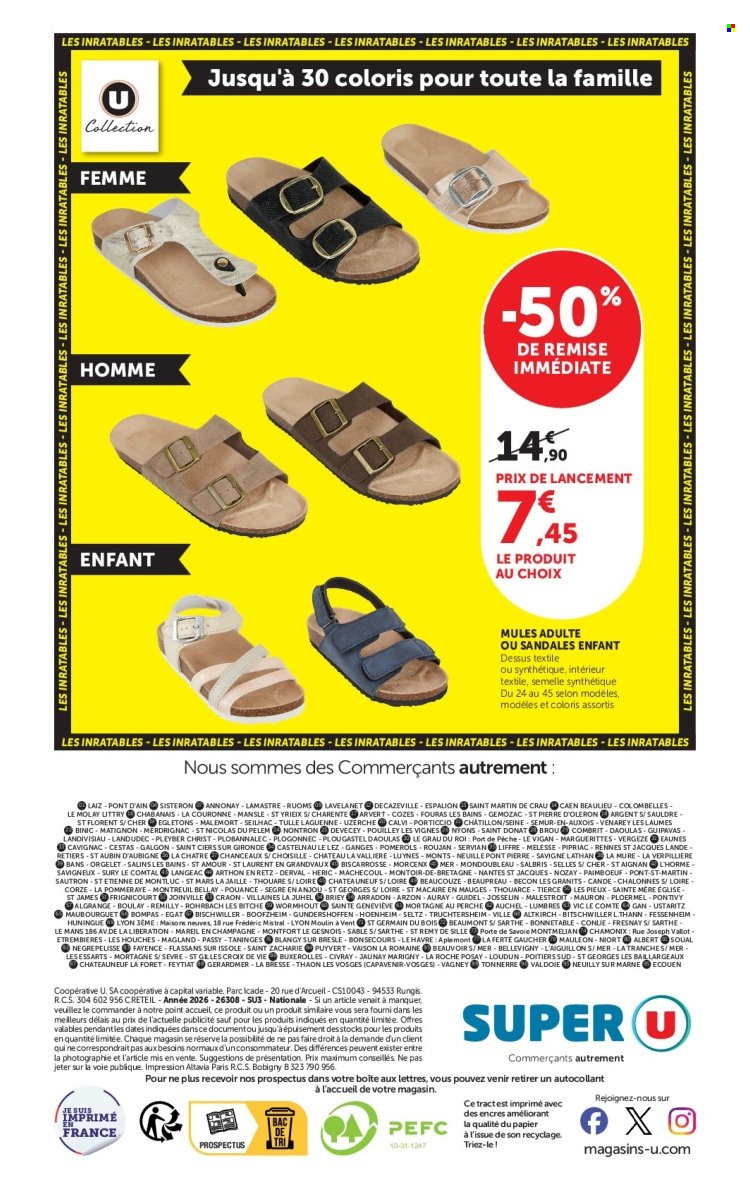 Catalogue SUPER U - 09/06/2026 - 21/06/2026. Page 20