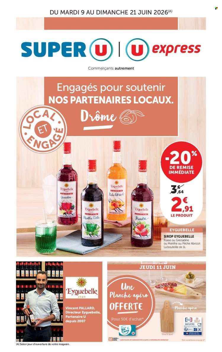 Catalogue Magasins U - 09/06/2026 - 21/06/2026.