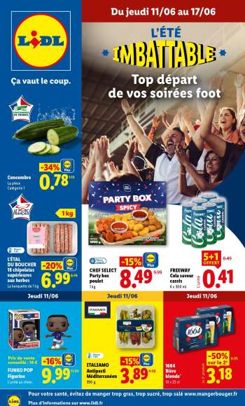 Catalogue Lidl - 11/06/2026 - 17/06/2026.