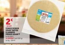 Fonds Ronds pour Tartes Flambées Frères Adam