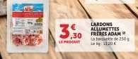 LARDONS ALLUMETTES FRERES ADAM