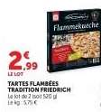 TARTES FLAMBEES TRADITION FRIEDRICH