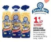 PÂTES MINI GRAND MÈRE
