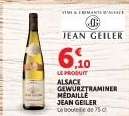 ALSACE GEWURZTRAMINER MÉDAILLÉ JEAN GEILER