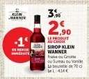 SIROP KLEIN WANNER