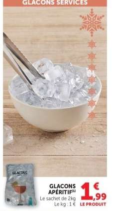GLACONS APÉRITIF