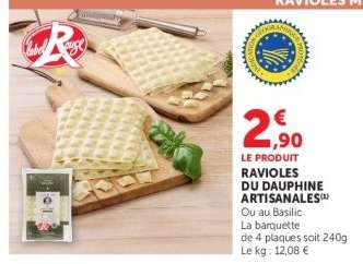 Ravioles du Dauphine Artisanales