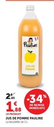 Jus de Pomme 'Pauline'