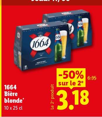 1664 BIÈRE BLONDE