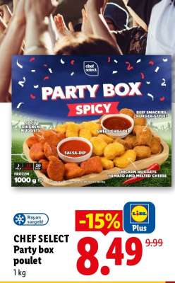 CHEF SELECT Party box poulet