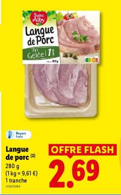 Langue de porc