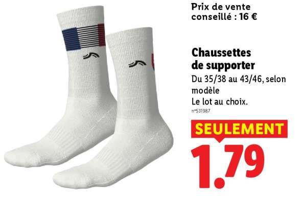 Chaussettes de supporter