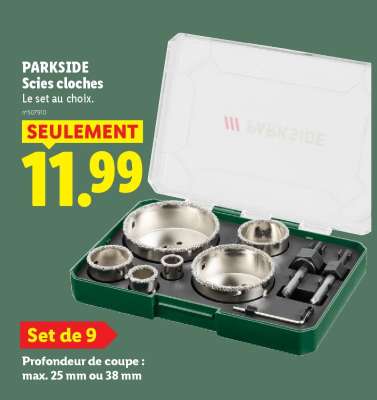 PARKSIDE Scies cloches