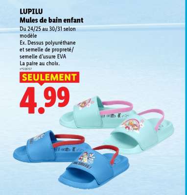 LUPILU Mules de bain enfant