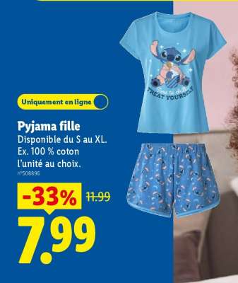 Pyjama Fille