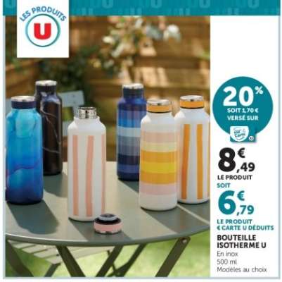 Bouteille Isotherme U