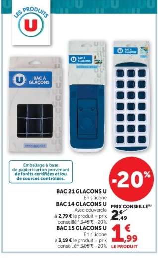 BAC 21 GLACONS U