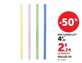PAILLES X4