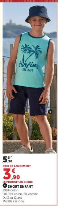 Short enfant