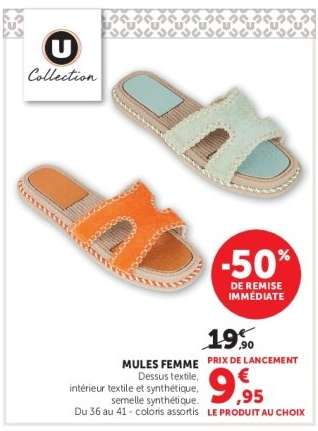 Mules Femme