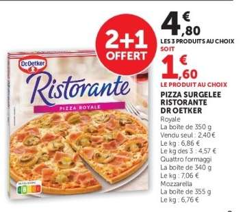 Pizza Surgelée Ristorante Dr. Oetker