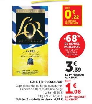 Café Espresso L'OR