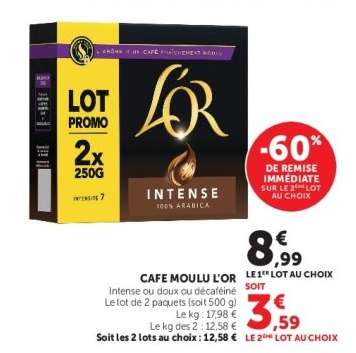 Café Moulu L'or