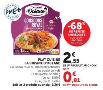 PLAT CUISINE LA CUISINE D'OCEANE