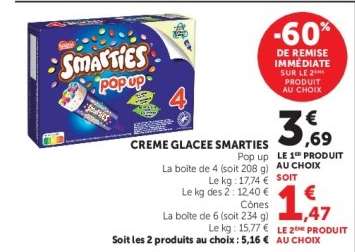 Creme Glacee Smarties