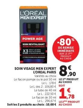 Soin Visage Men Expert L'Oréal Paris
