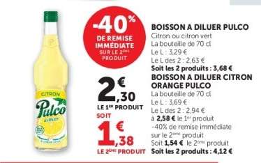 BOISSON A DILUER PULCO