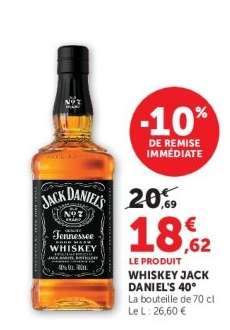 WHISKEY JACK DANIEL'S 40°