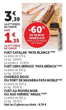 Fuet Catalan Pata Blanca