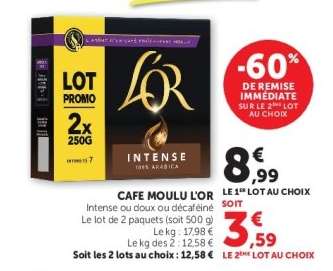 Café Moulu L'or