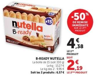 B-READY NUTELLA