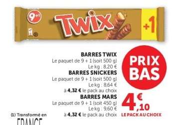 Barres Twix